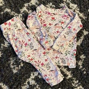 BABY GAP UNICORN OUTFIT MATCHING SET 12-18 MONTH
